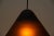 Brown Cone Shape Glass Ceiling Lamp by Peill & Putzler, 1960s For Sale - Image 12 of 13