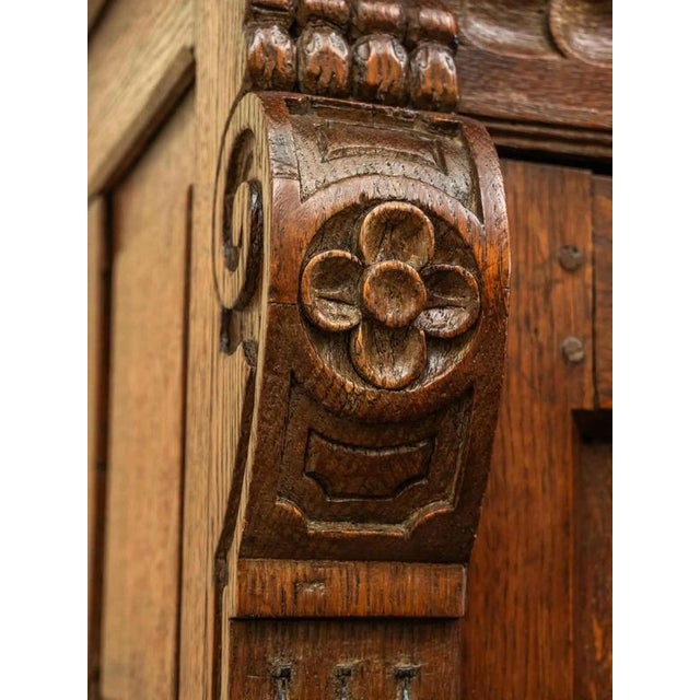 17th Century Flemish Renaissance Cabinet For Sale - Image 13 of 16
