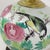 Famille Rose Antique Porcelain Vase Lamp With Bird and Floral Motif on Wood Base For Sale - Image 9 of 15