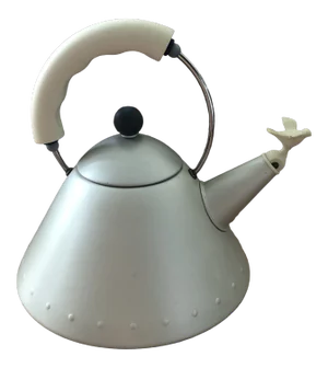 Michael Graves Anodized Steel Tea Kettle Alessi
