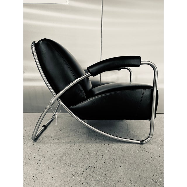 Tubular Model KS45 Armchair by Anton Lorenz for Thonet, Germany, 1970s For Sale - Image 9 of 11