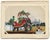 Gold Indian Company School, Caparisoned Elephant with Howdah, 1800s, Gouache on Paper For Sale - Image 8 of 9
