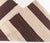 Doris Leslie Blau Vintage Striped Ivory And Charcoal Hand-Knotted Wool Runner For Sale In New York - Image 6 of 7
