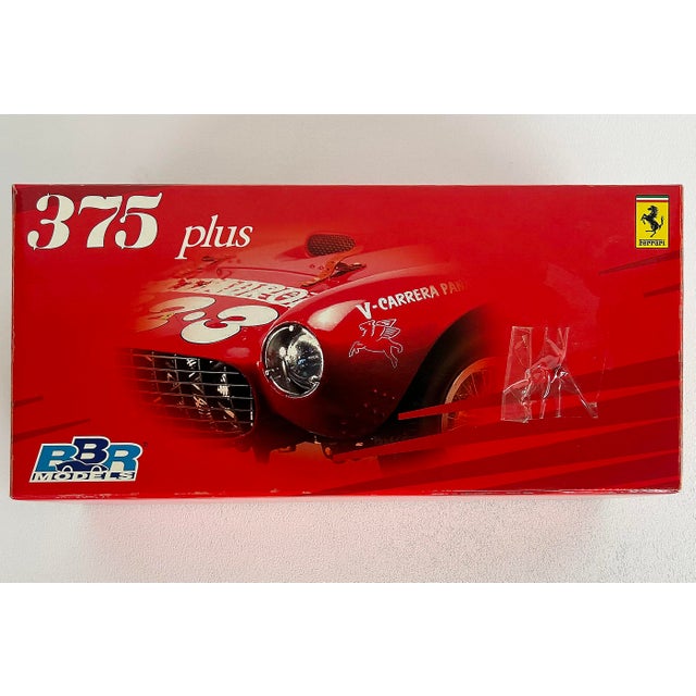 Red Italian BBR 1954 Ferrari 375 Plus Car Model, From Edition of 30, New in Box For Sale - Image 8 of 15