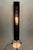 Mid-Century Modern Tony Paul Style California Modern Black Wicker Cylinder Floor Lamp, 1950s For Sale - Image 3 of 10