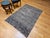 Vintage Turkish Tulu Rug, Handwoven, Shaggy Wool Pile, Stripe Design, 4' x 6' For Sale In Chicago - Image 6 of 14