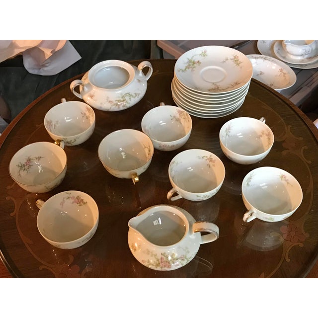 Antique Theodore Haviland Limoges Made in France China Dinner Set of 58