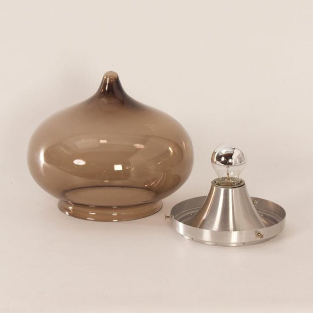 1970s Drop Ceiling Lamp from Dijkstra, 1970s For Sale - Image 5 of 7