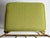 1950s Mid-Century Italian Chiavari Solid Brass Side Chair With Green Cushion For Sale - Image 9 of 12
