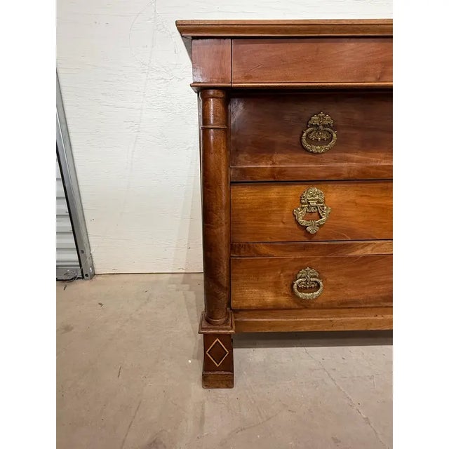 18th Century French Empire Solid Walnut Chest of Drawer / Commodes For Sale - Image 18 of 18