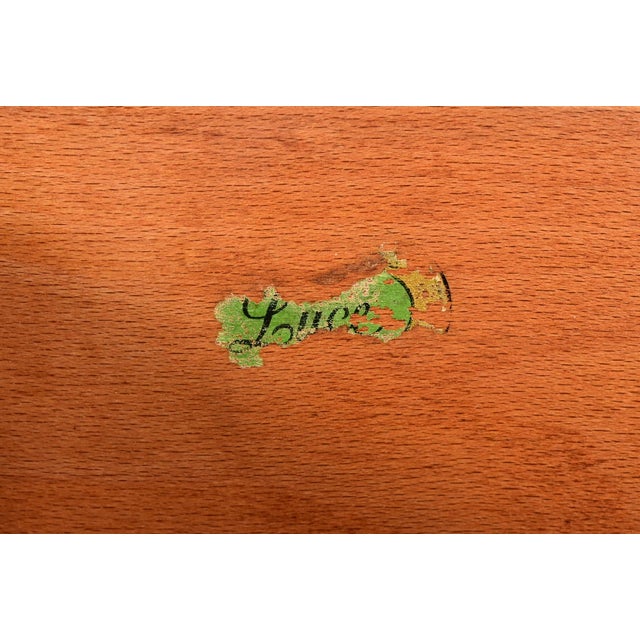 Antique Georgian Banded Flame Mahogany Chest of Drawers by Luce Furniture, Circa 1920s For Sale - Image 10 of 18