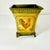 1980s 1980s Vintage Rustic European French Country Boho Chic Tole Metal Chicken Motif Planter. For Sale - Image 5 of 9