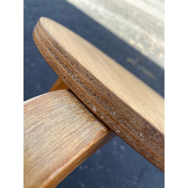 Danish Modern Three-Legged Stool (After Alvar Aalto for Artek-Denmark) For Sale - Image 10 of 12