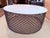 This is a stunner! I love the glistening white granite top! It is beautiful, clean, and just lovely! The base is a thick...