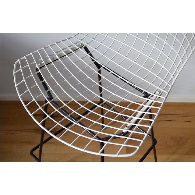 Black Bar Stool by Harry Bertoia for Knoll International, 1960s For Sale - Image 8 of 15