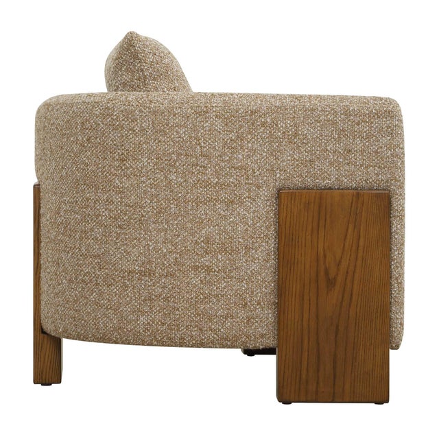 Halligan Upholstered Accent Chair For Sale - Image 6 of 10