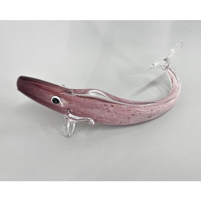 Large Bohemian Glass Fish, 1970s For Sale - Image 11 of 12