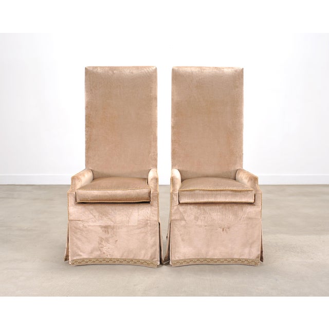 Set of 12 Ferrell+Mittman Art Deco High-Back Dining Chairs For Sale - Image 11 of 18