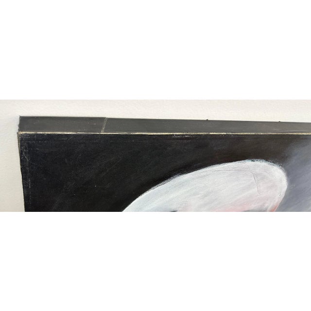 1990s “Untitled” Acrylic on Canvas Portrait Painting by Judy Gittelsohn - For Sale - Image 5 of 6