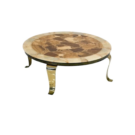 Mid Century Onyx Coffee Table by Arturo Pani, Muller's of Mexico, 1960's For Sale