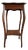 Tall Art Nouveau Oak Plant Table, 1920s For Sale