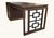 Wood Modernist Sculptural Walnut Desk With Asymmetrical Geometric Base For Sale - Image 7 of 17