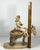 Brown Stellmacher Teplitz Porcelain Figurine: Girl on Donkey, Restored Antique For Sale - Image 8 of 10