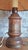 Antique Lamp in Turned Wood and Engraved Brass from Royal Adelaide, 1890s For Sale - Image 4 of 13