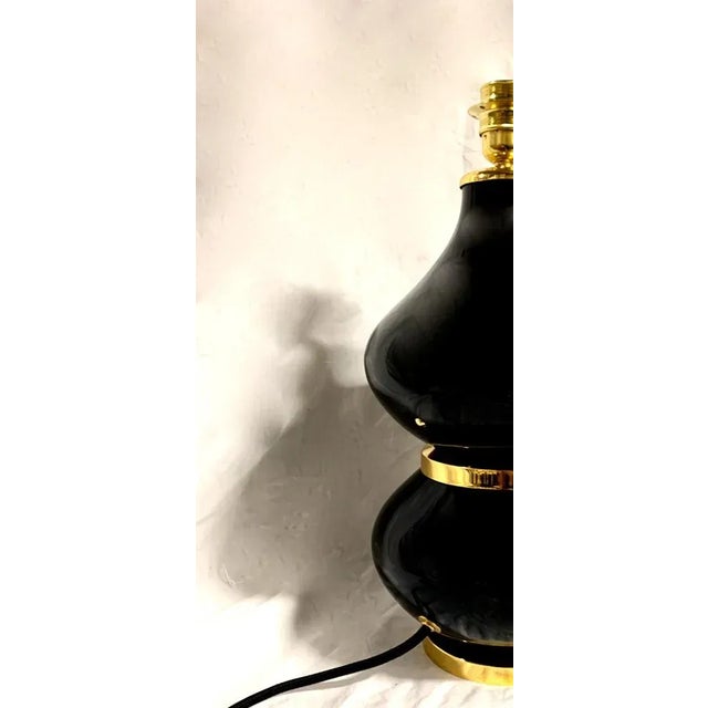 Murano Glass Table Lamps attributed to Seguso, Set of 2 For Sale - Image 6 of 12