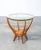 Brown Italian Design Coffee Table, 1953 For Sale - Image 8 of 8