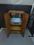 Tan 1970s Drexel Heritage Consensus Pecan Illuminated Bar Cabinet For Sale - Image 8 of 12