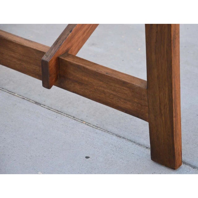 Ken Petersen Walnut Dining Table by Petersen Antiques For Sale - Image 4 of 13