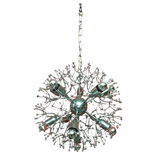 Vintage Sputnik Chandelier by Gaetano Sciolari for Sciolari For Sale