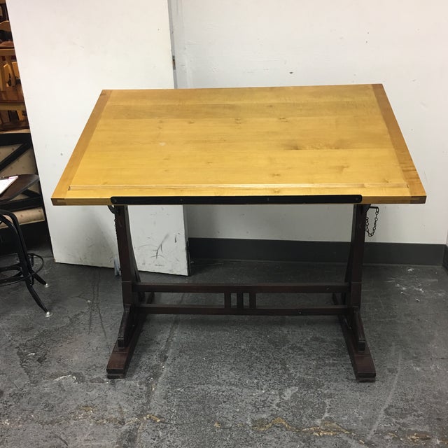 Restoration Hardware 1920s French Drafting Table Chairish
