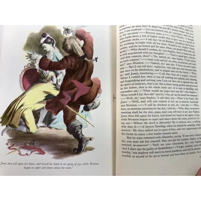 1964 The History of Tom Jones Book by Henry Fielding For Sale - Image 9 of 13