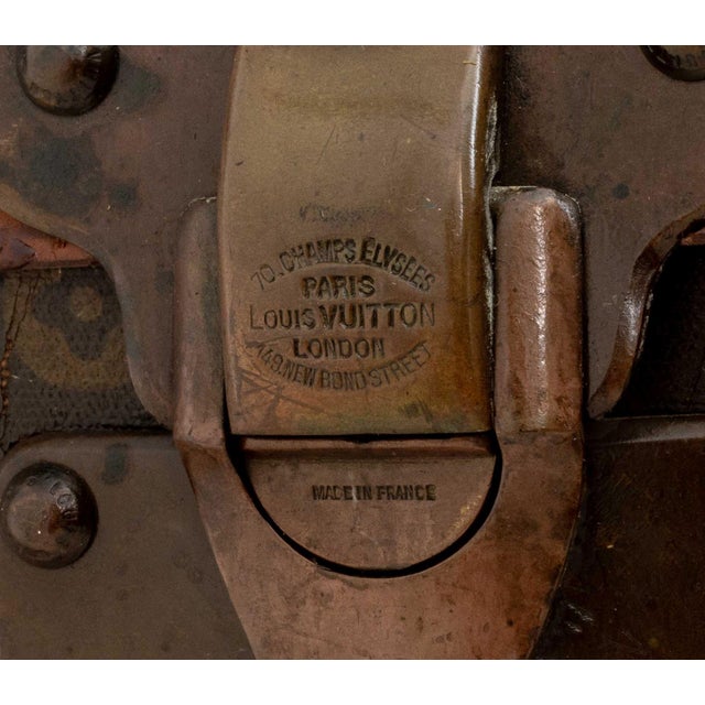 Louis Vuitton Monogram Steamer Trunk, Circa 1935 For Sale - Image 10 of 15