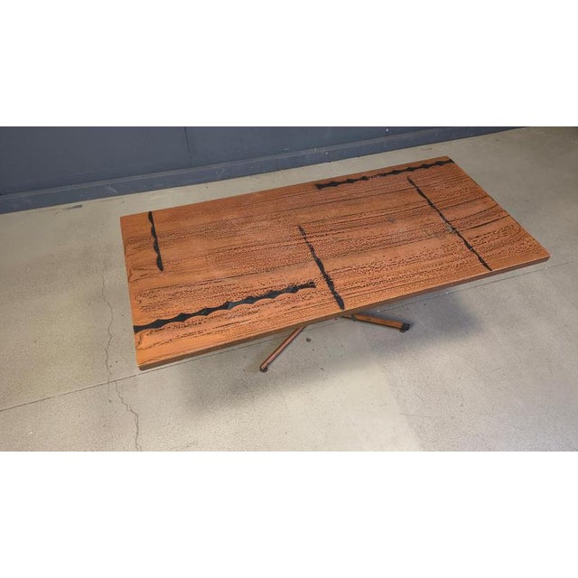 Modernist Adjustable Copper Coffee Table, 1960s For Sale - Image 10 of 16