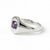 Not Yet Made - Made To Order Vintage Style Amethyst Signet Unisex Ring, Purple Gemstone Birthstone Ring Us 7 For Sale - Image 5 of 5