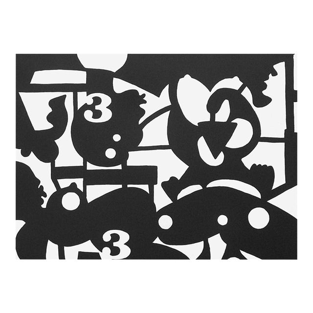 2010 José De Guimaraes Série Inframundo VII Signed Lithograph For Sale