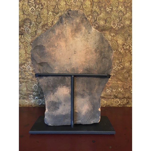 A clay devotional tablet featuring the most revered Bodhisattva, Avalokitesvara. Embodying the compassion of all the...