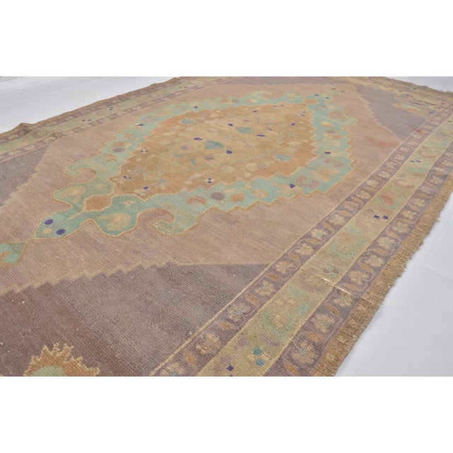 1950s Oversize Anatolian Kurdish Handknotted Rug For Sale - Image 5 of 11