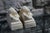 Sleeping Lion Monument Statuary Statues - Set of 2 For Sale - Image 10 of 13