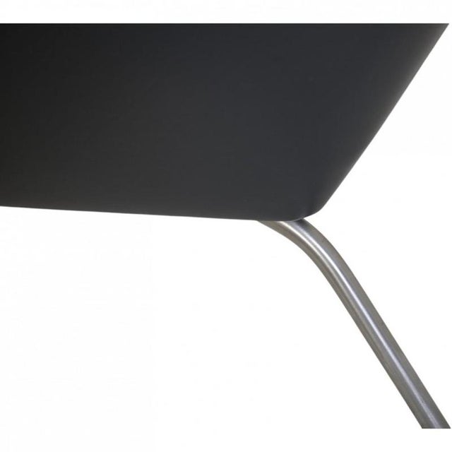 CH468 Oculus Chair in Black Classic Leather by Hans Wegner, 2000s For Sale - Image 12 of 17