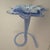 The Lavorazione Arte Glass Flower Blue Bud Vase is a beautifully crafted decorative piece made from glass. The vase...