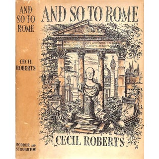 "And So to Rome" Book 1950 Roberts, Cecil For Sale