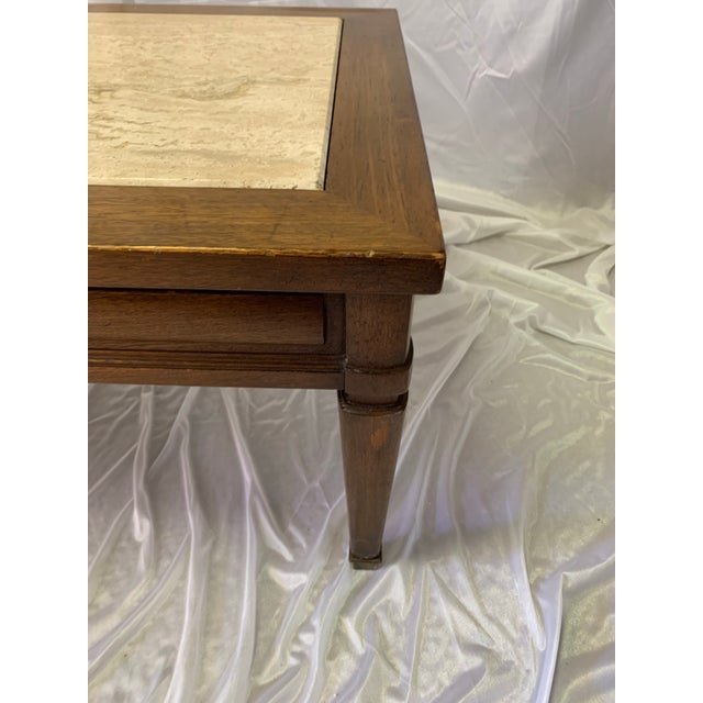 Set of 3 Mid Century Gordon’s Fine Furniture Italian Marble Inlaid Tables For Sale - Image 10 of 12