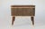 Mid 20th Century Mid-Century Sewing Basket Stool With Tapered Wooden Legs For Sale - Image 5 of 15