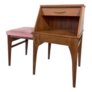 Mid-Century Teak Telephone Seat from Chippy Heath, 1950s For Sale