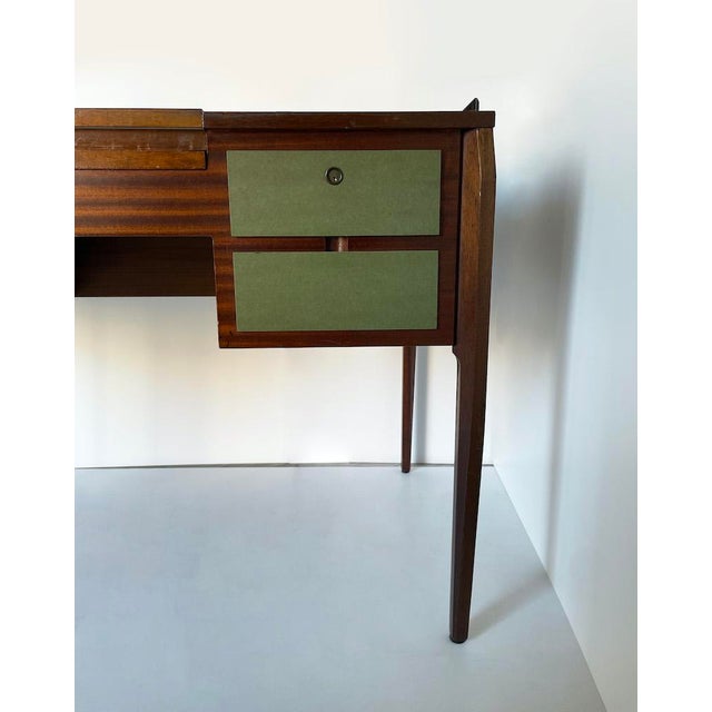 Desk with Drawers, 1950 For Sale - Image 6 of 15