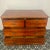 An immaculate quality Arts & Crafts chest of drawers made in figured English mahogany. Having an arrangement of 2 over two...